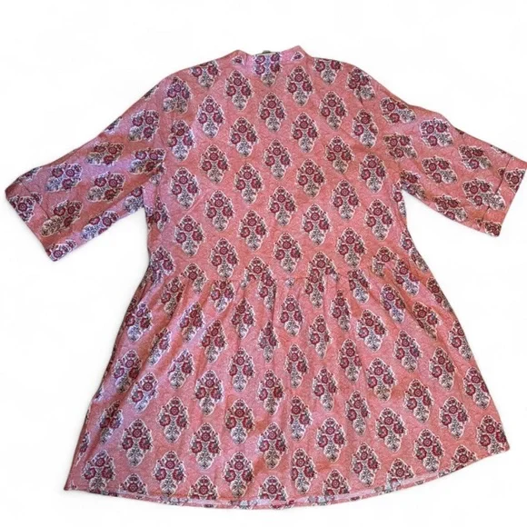 NWT Tuckernuck Scarlet Sonata Royal Shirt Dress XXXL Spring Summer Lightweight - Picture 6 of 8